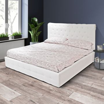 LETTO MATRIM. CONTEN. CHESTER BIANCO LET3867