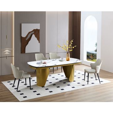Tavolo allungabile Royal Gold