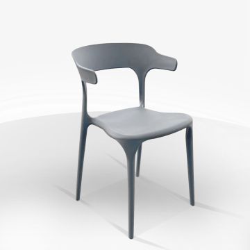 SEDIA FRANCESCA POLIPROP. GRIGIA SED239