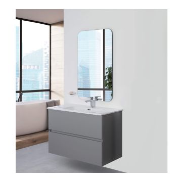 BAGNO SOSPESO LINEA PASTELLO GRIGIO MEDIO L.90 H.60 P.47 ART 803001