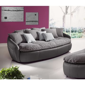 DIVANO ARUBA MEGASOFA 238X80X140 D210+F186+F185 GRIGIO