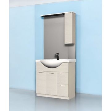COMP. BAGNO ART. CINZIA80LOLBI LARG. CM80 BIANCO NORDICO COMP. BAGNO ART. CINZIA80LOLBI LARG. CM80 BIANCO NORDICO