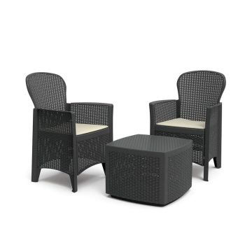 Set giardino Tree antracite