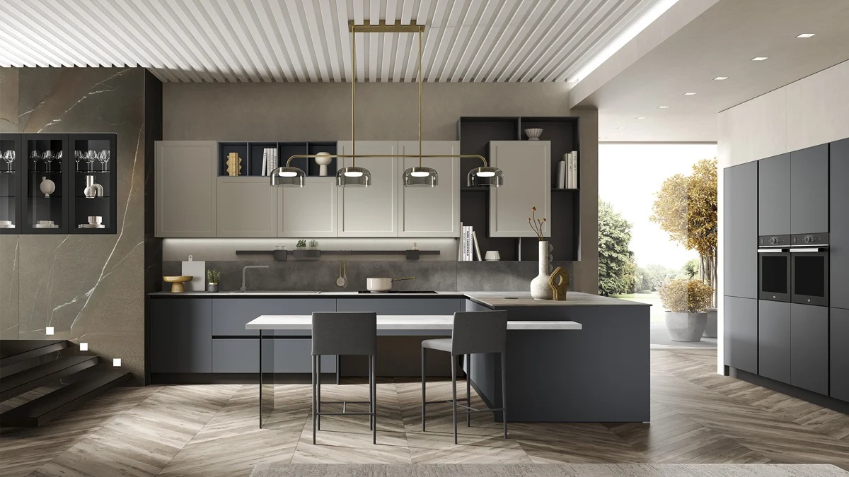 Cucina componibile moderna Gaia Pet