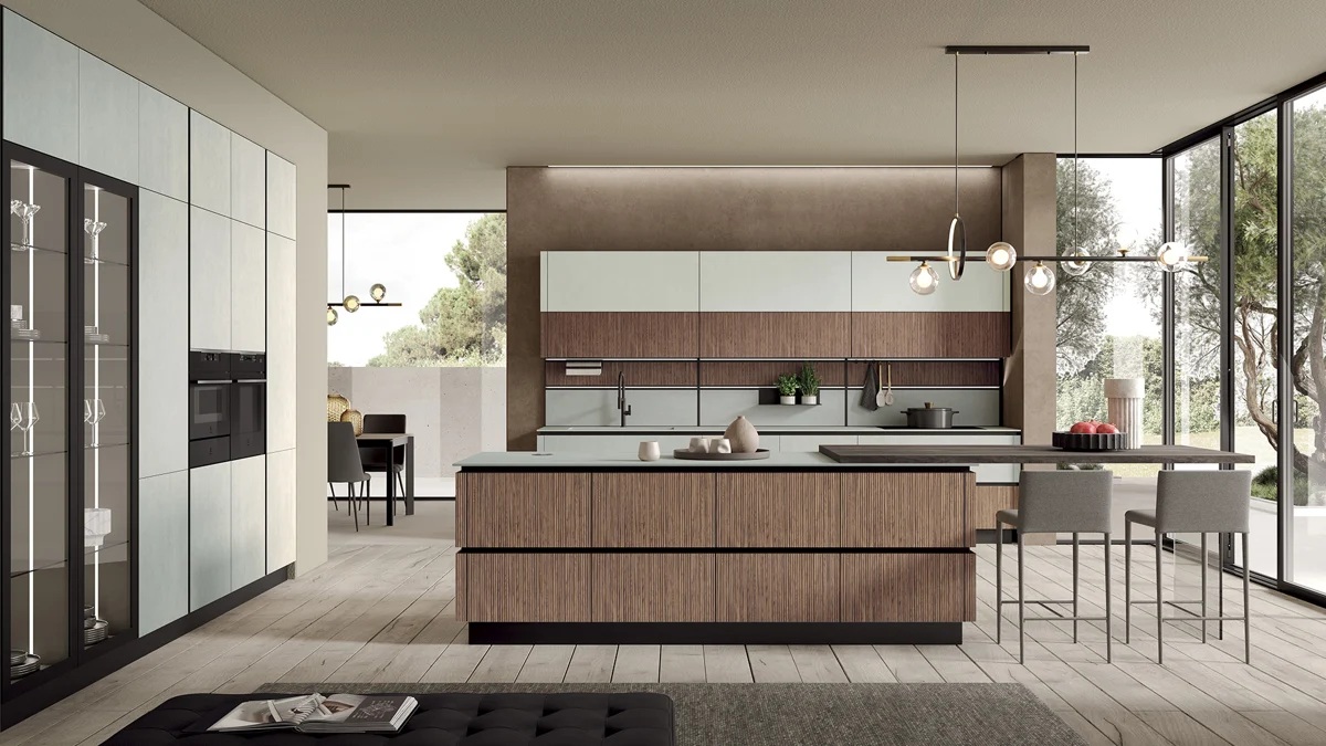 Cucina componibile moderna Stratos