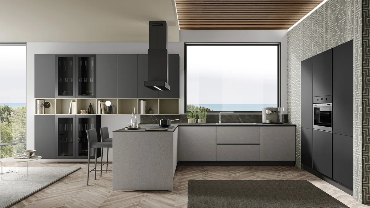 Cucina componibile moderna Zante
