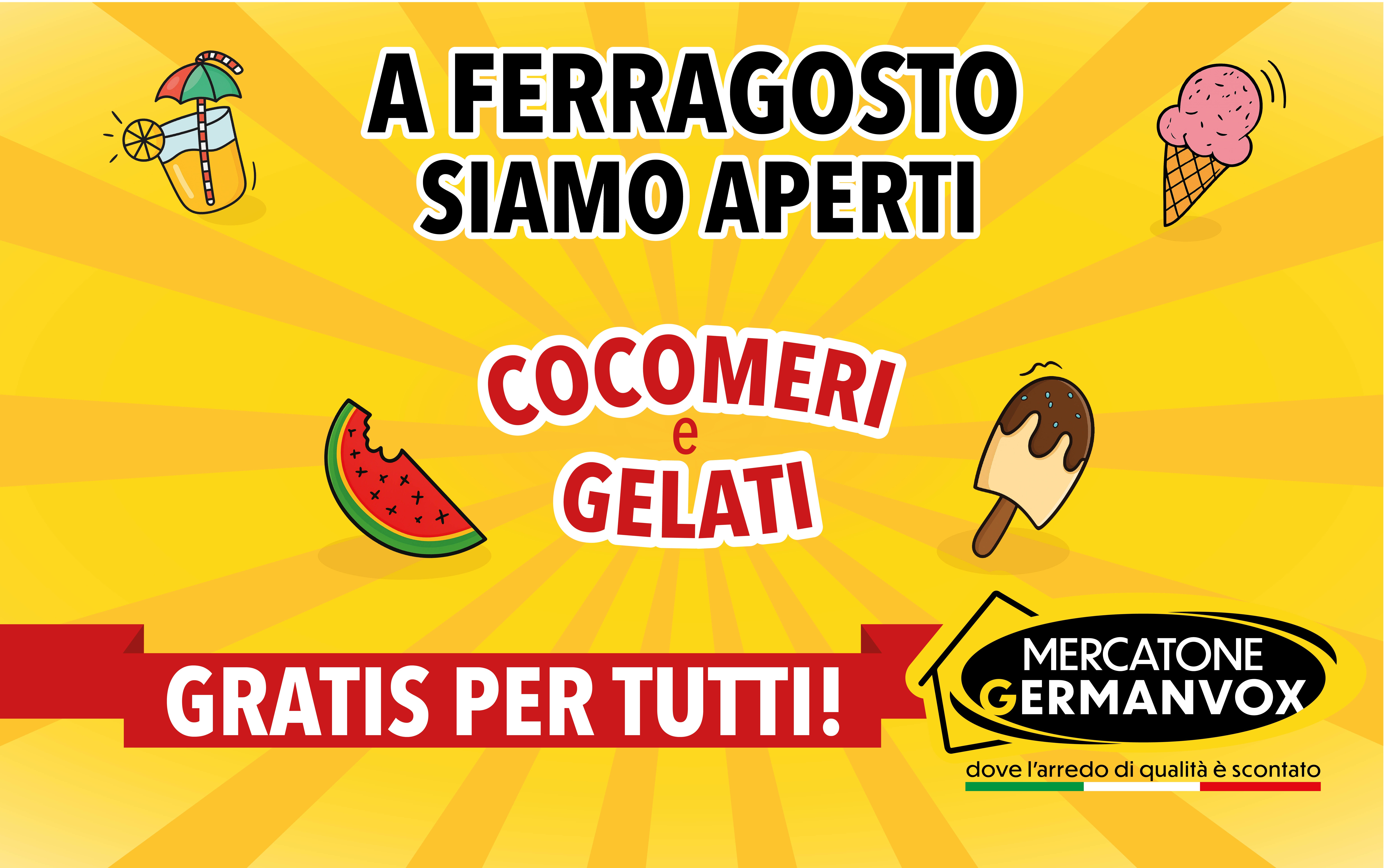Promozione arredamento Ferragosto