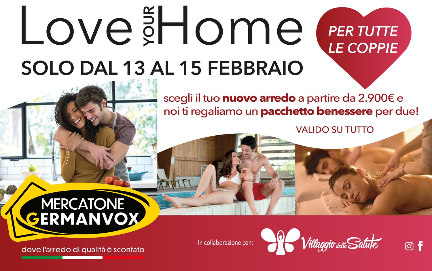 Promozione arredamento San Valentino