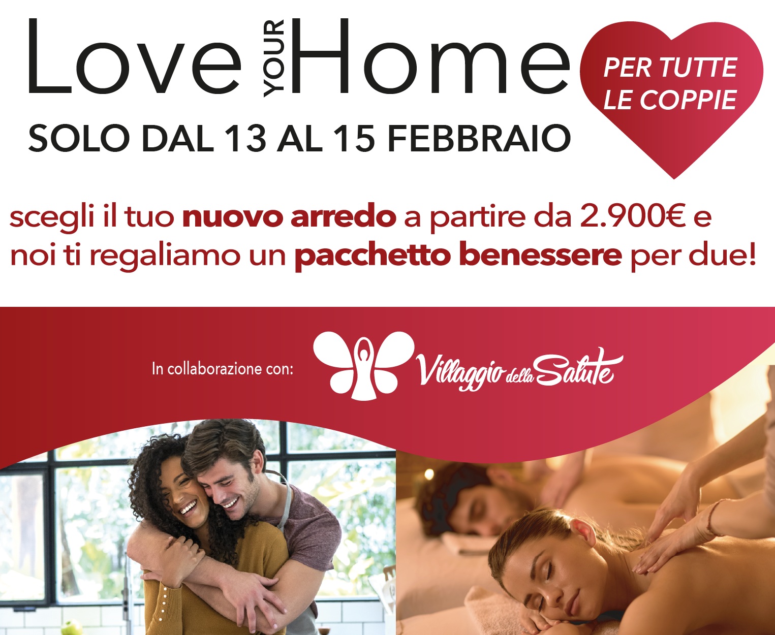 Promozione arredamento San Valentino