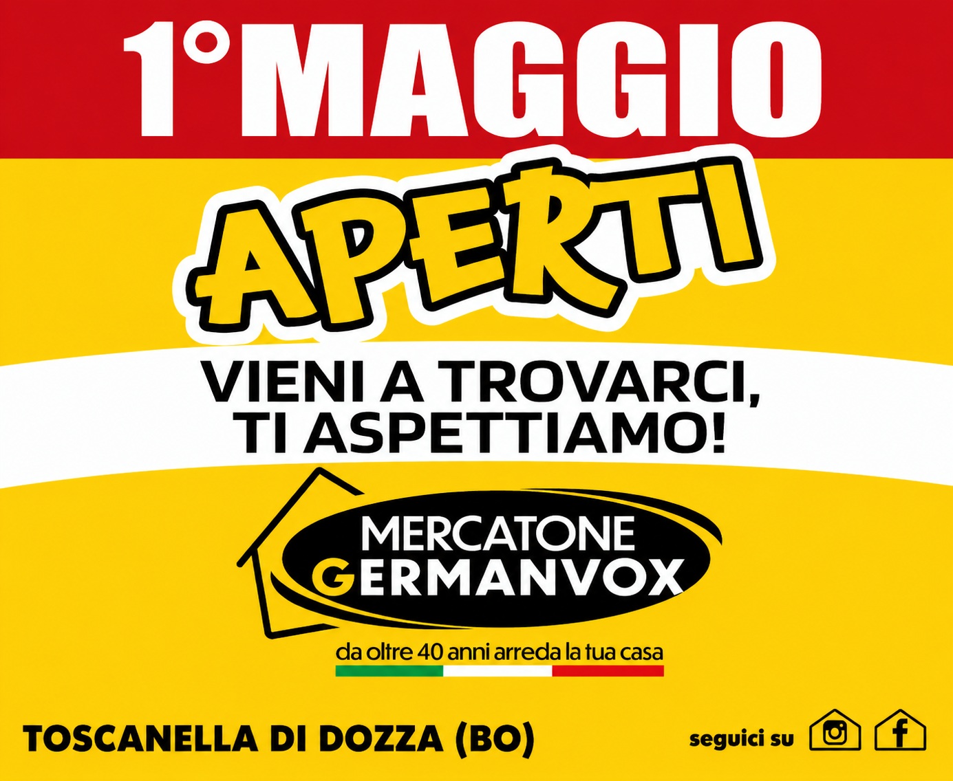 Promozione arredamento 1 maggio