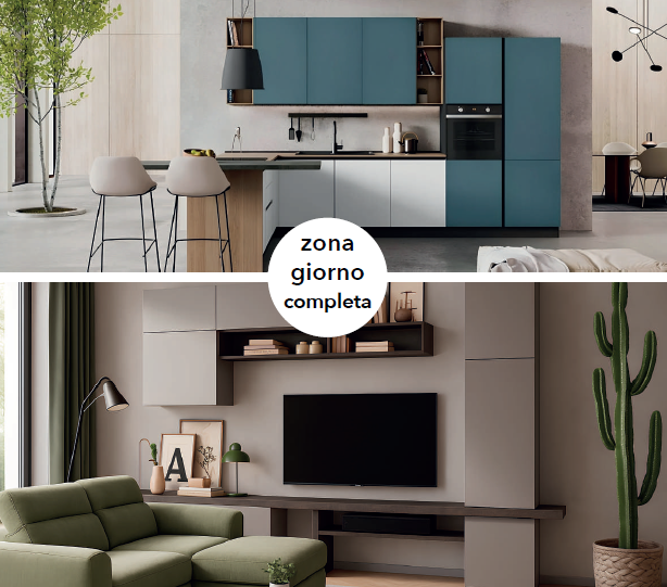 Promozione più arredi più guadagni zona giorno