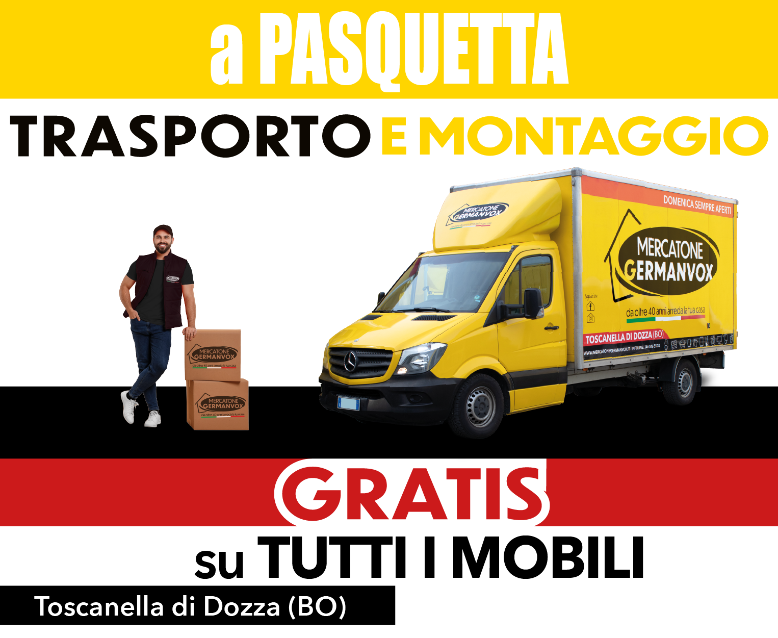 Promozione arredamento Pasquetta