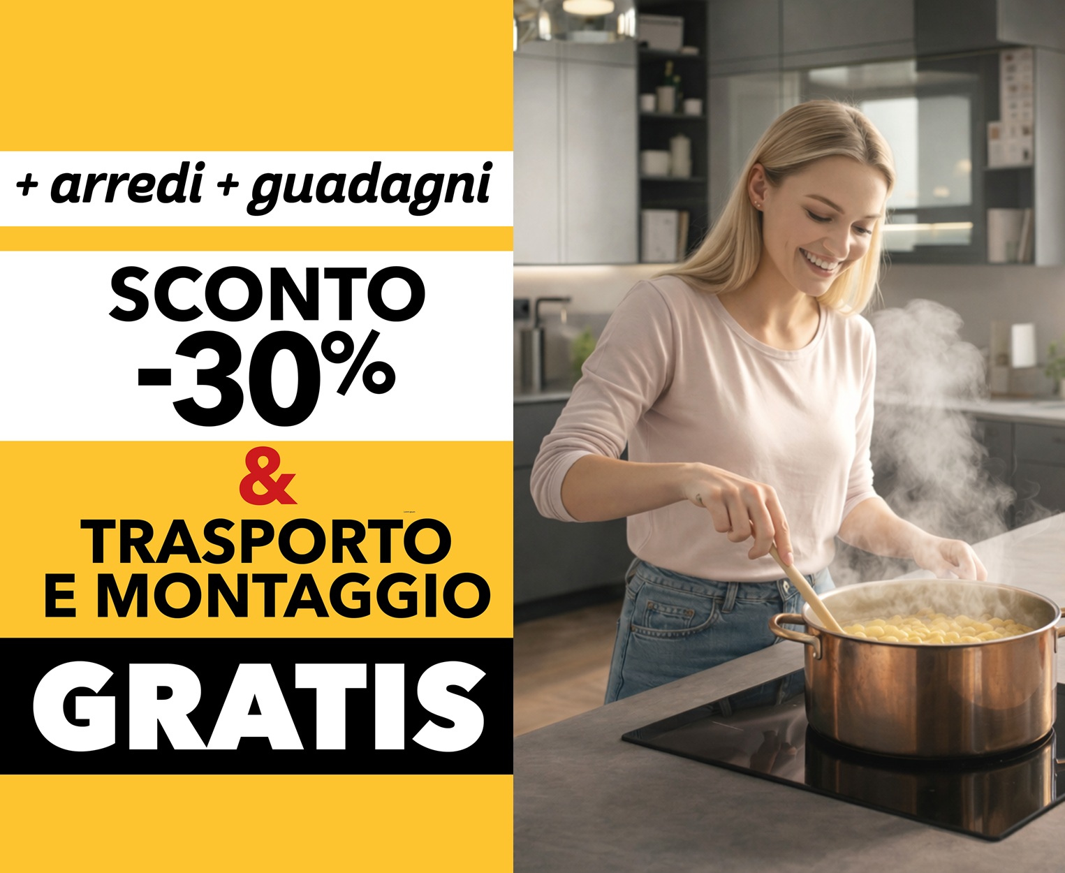 Sconto 30 e trasporto e montaggio gratis